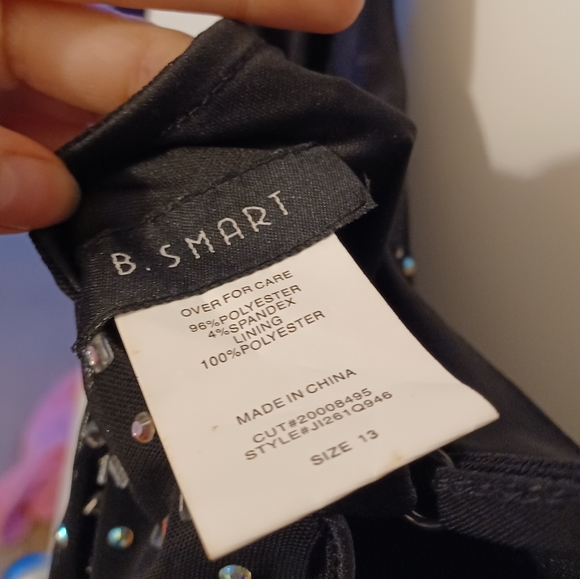 Black Casual Dress - Picture 4 of 4